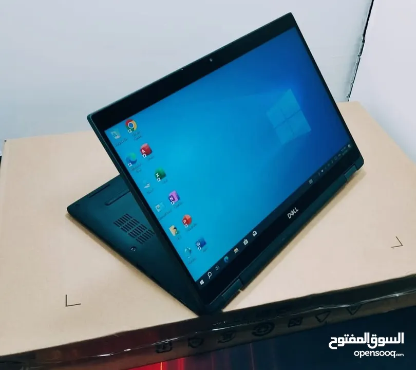 ‎لابتوب مميز جدا  dell latitude 7390 2-in-1 معدن بالكامل بقلب 360 درجه بصير مثل الايباد .