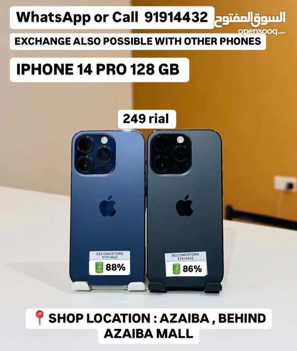 iPhone 14 Pro 128 GB Amazing Performance Device- All Good