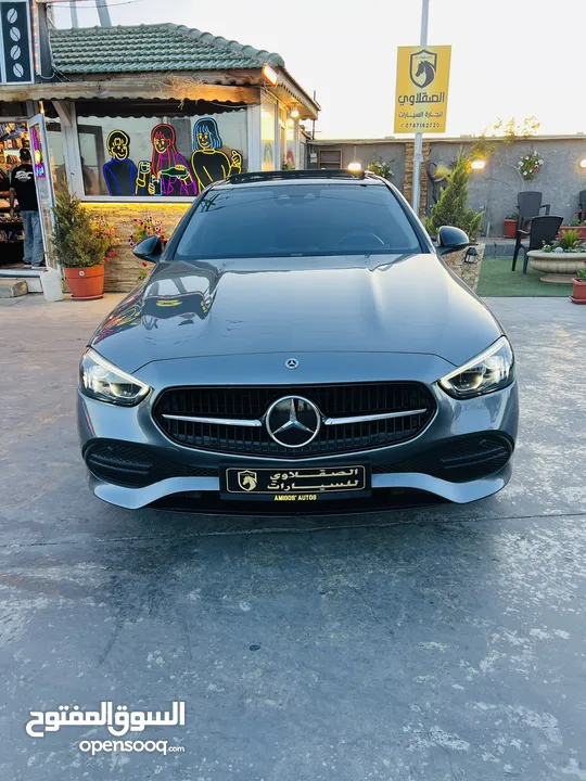 ‏Mercedes C200 2022Mild hybrid  الشكل الجديد  فحص كامل بحال الشركه