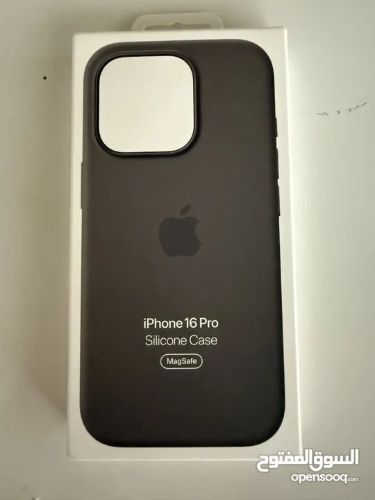 كڤر سيليكون الأصلي آيفون 16 برو اللون الرمادي الجديد من ابل iphone16 Pro Stone gray color