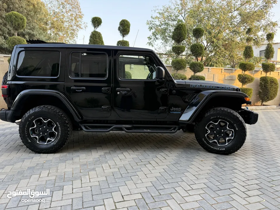 جيب رابيكون ترخيص 2022 محرك 2000 هايبرد  جير أوتوماتيك 375 حصان