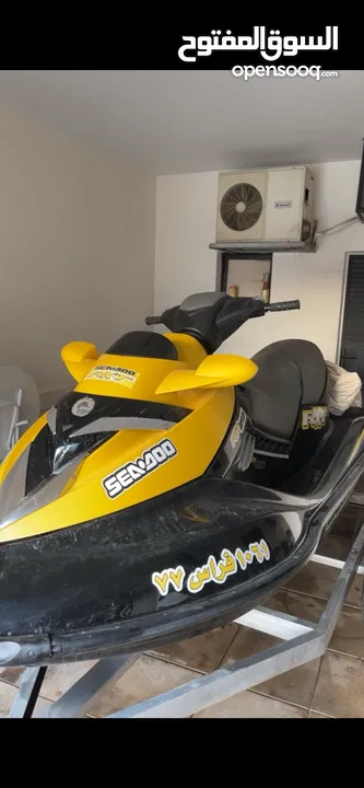2007  Sea-Doo/BRP  RXT 215 Specs  Supercharger  3 سلندر  3 راكب   بحال الوكالة   ماشي 130 ساعة فقط