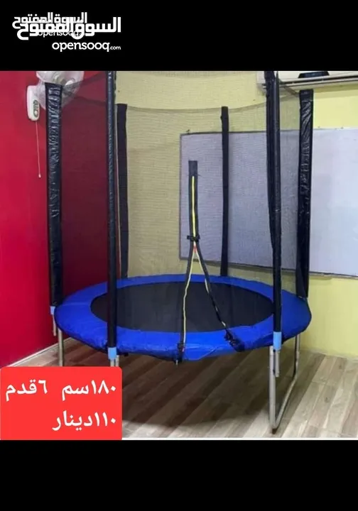 زنبركات ترامبولين 16.50 سم مستورد ومتوفر كافة قطع غيار ترامبولين وسوفت بلي
