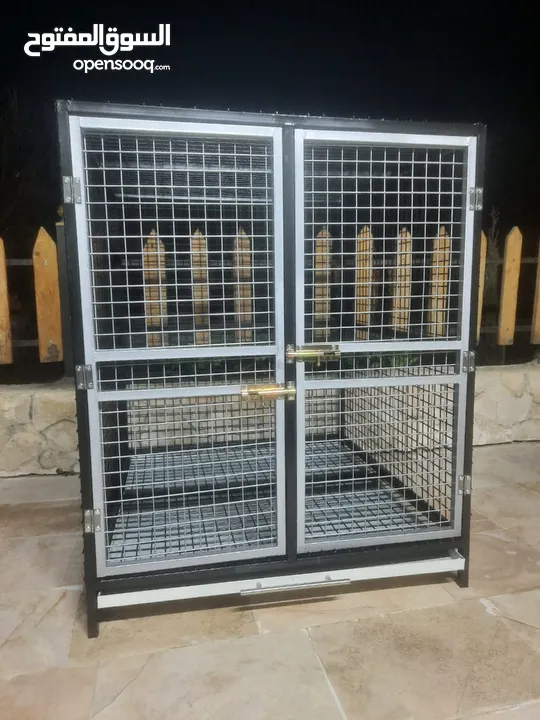 اقفاص وقنون تفصيل حسب طلبك كمربي ومصلحتك