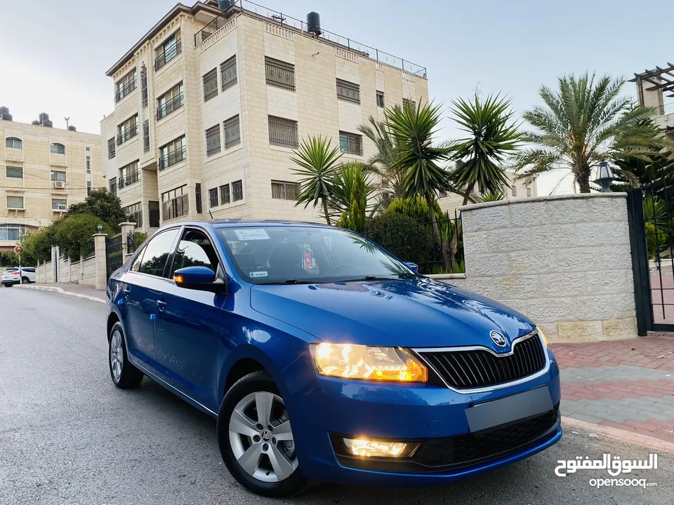 سكودا رابيد 2020 بحالة الشركة الله يبارك لصاحب النصيب..