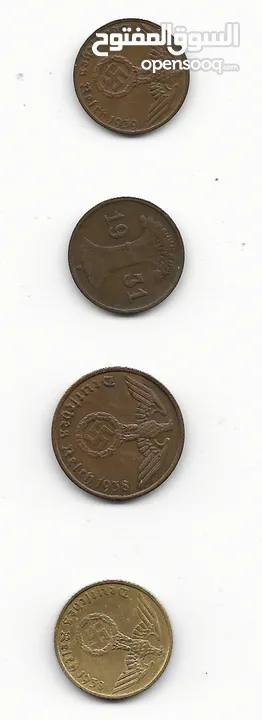 عملات معدنية المانية قديمة