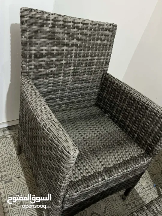 أثاث قعدة داخلي او خارجي مستعمل نظيف