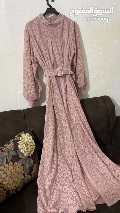 فستان زهري كاجوال