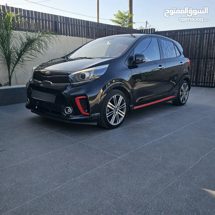 كيا مورننج 2018 فل فل اضافات فتحه بصمه ليدات  تحكم عداد60 بوية شركة