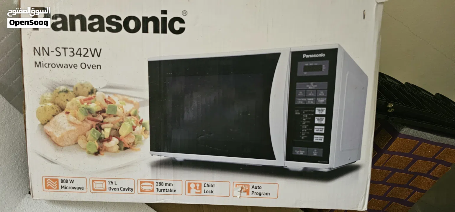 PANASONIC 25L microwave oven, rarely used, very good condition with original pack box