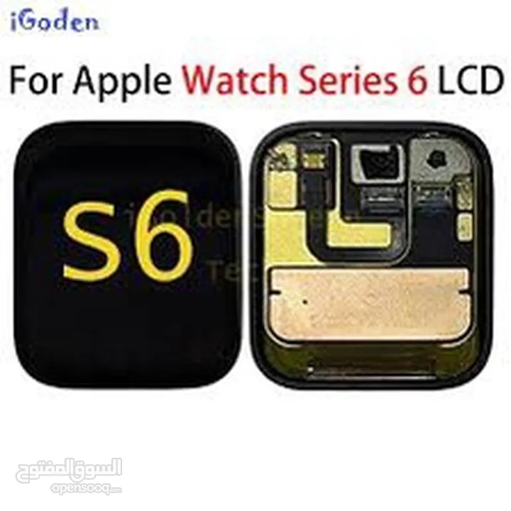 LCD Apple watch Series S6 (44mm) شاشة ساعة ايفون الاصلية