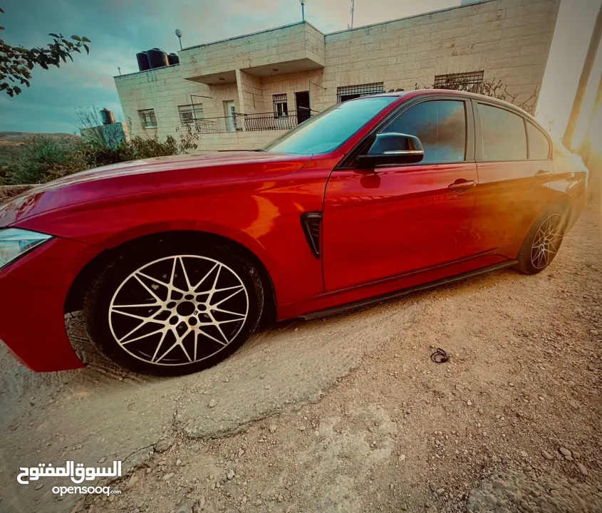 Bmw f30 320i  2013 kitm3 بي ام 320i عليها كت ام 3  2013