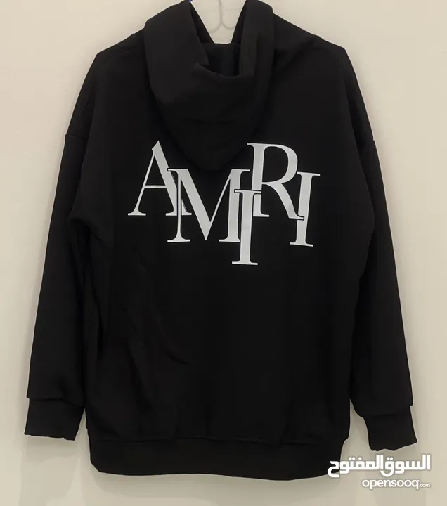 Amiri Black Hoodie – Premium Quality