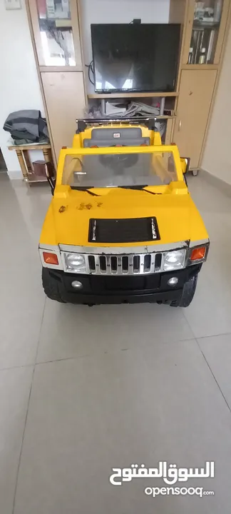 سيارة للأطفال نوع همر  Hummer car for children