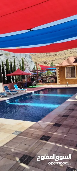 مزرعة وشاليه النبعه الايجار اليومي