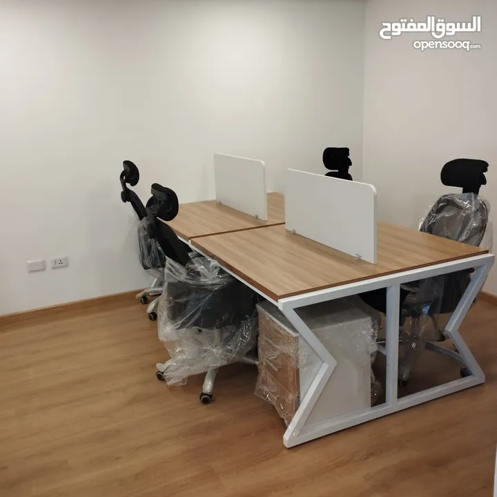 بارتيشن موظفين / ورك ستيشن رباعي  سداسي ثماني حسب الطلب من المصنع مباشرة