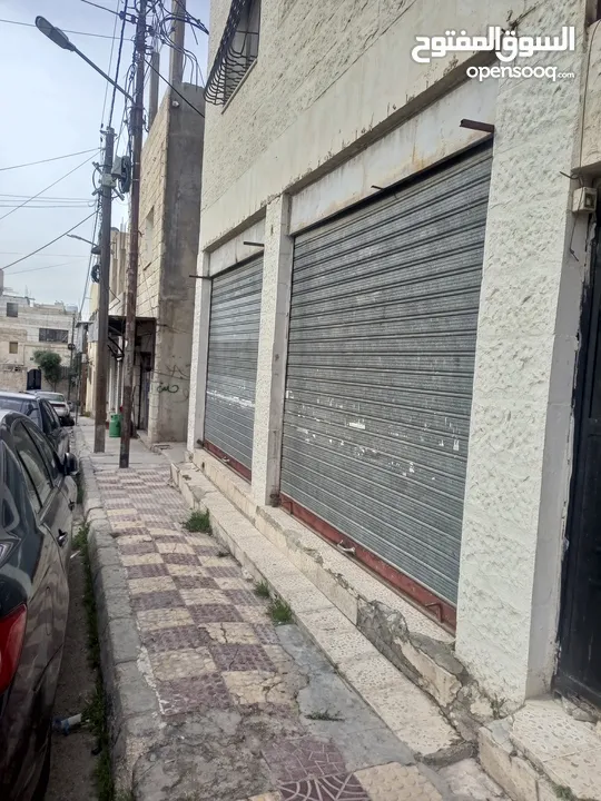 مخازن تجاري عدد2 للبيع تمليك بقوشان مستقل ومفروز لكل مخزن