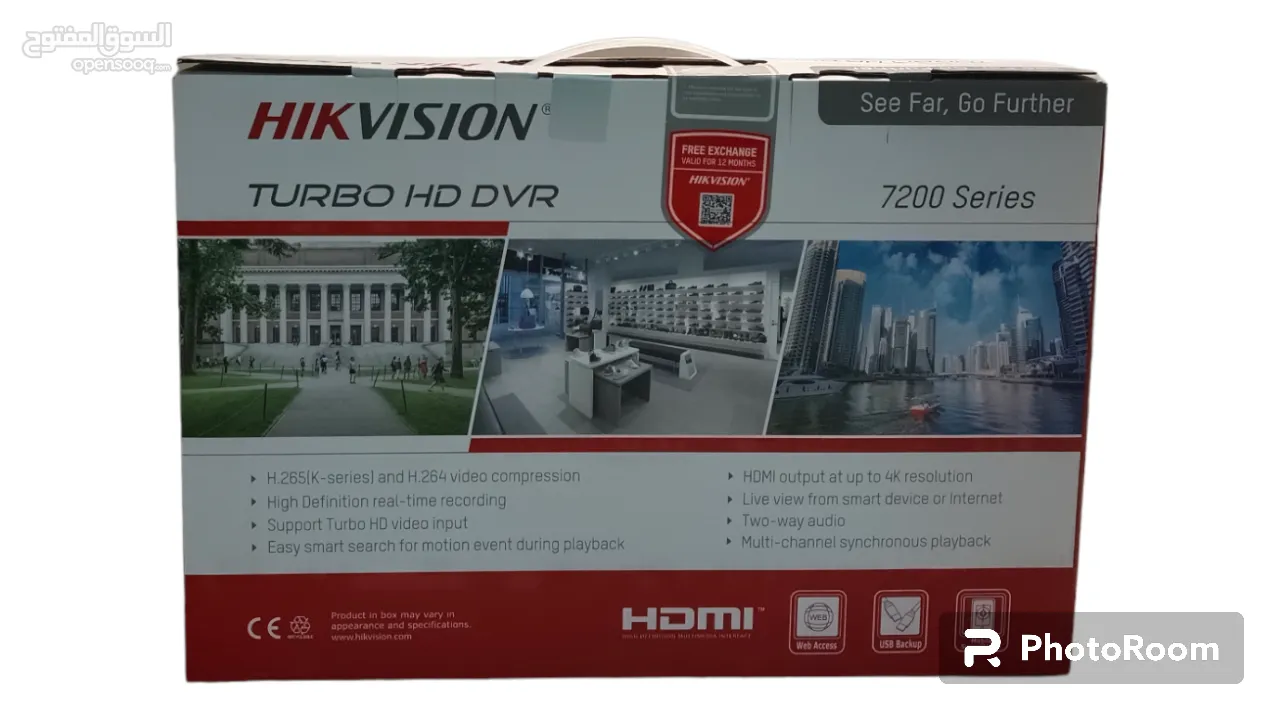 رسيفر الكيمرات Hikvision DS-7208HGl-F1 8ch DVR