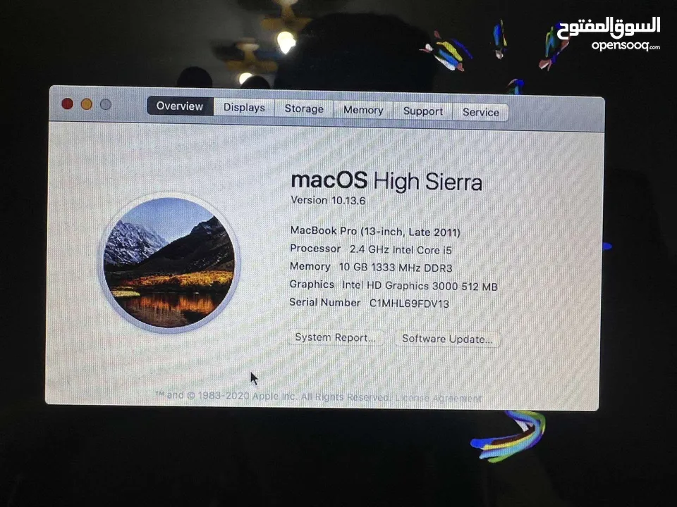 MacBook Pro for saleلبتوب ماكبوك برو