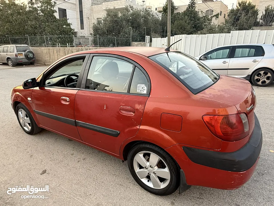 كيا برايد حمراء 2007