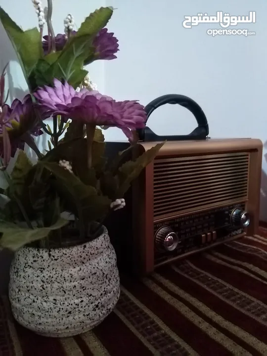 راديو مع سماعة انتيكا