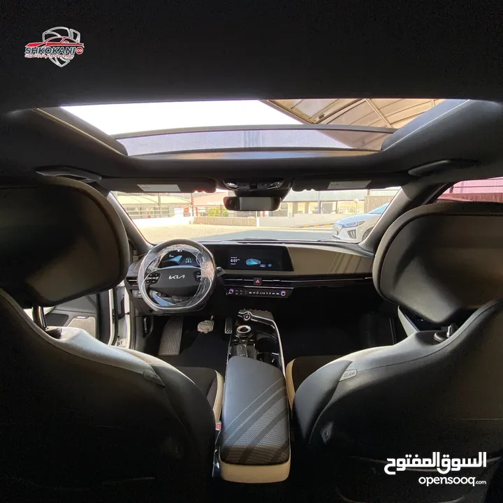 كيا EV6 Electric موديل 2023 صنف GT line ممشى قليل جدا