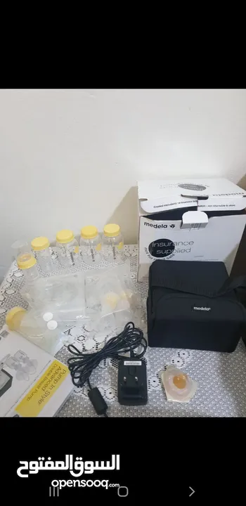 جهاز شفط حليب كهربائي مزدوج ماركة medela pump advanced