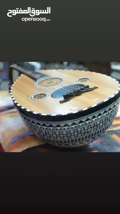 عود جوهرة آلفن صدف يدوي