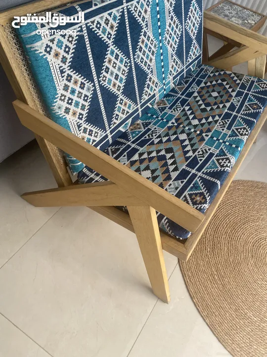 بنش مع  كرسيان حدايق بيت أكسا - from IKSA shop