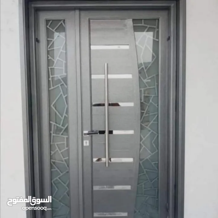 custard aluminium main door