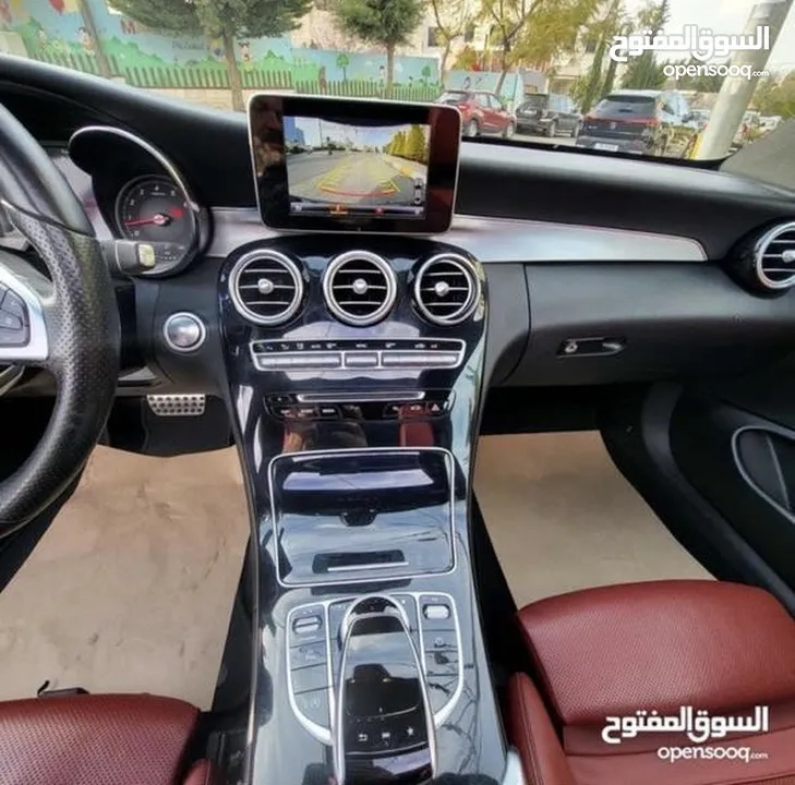 مرسيدس C180 كوبيه بحالة الوكالة AMG كت اصلي وارد غرغور