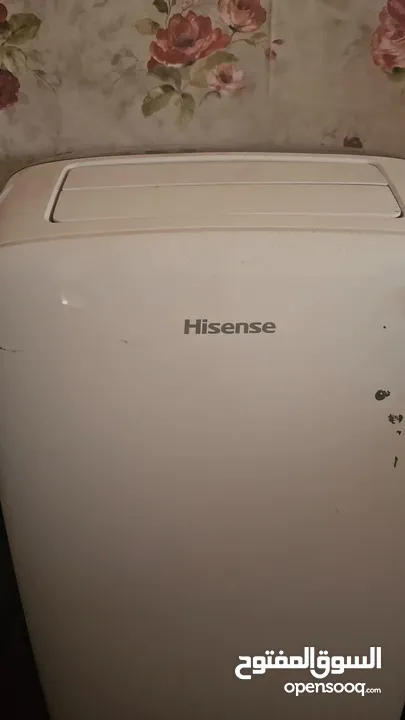 مكيف بارد ساخن ماركة Hisense نستعمل بحاله ممتازه