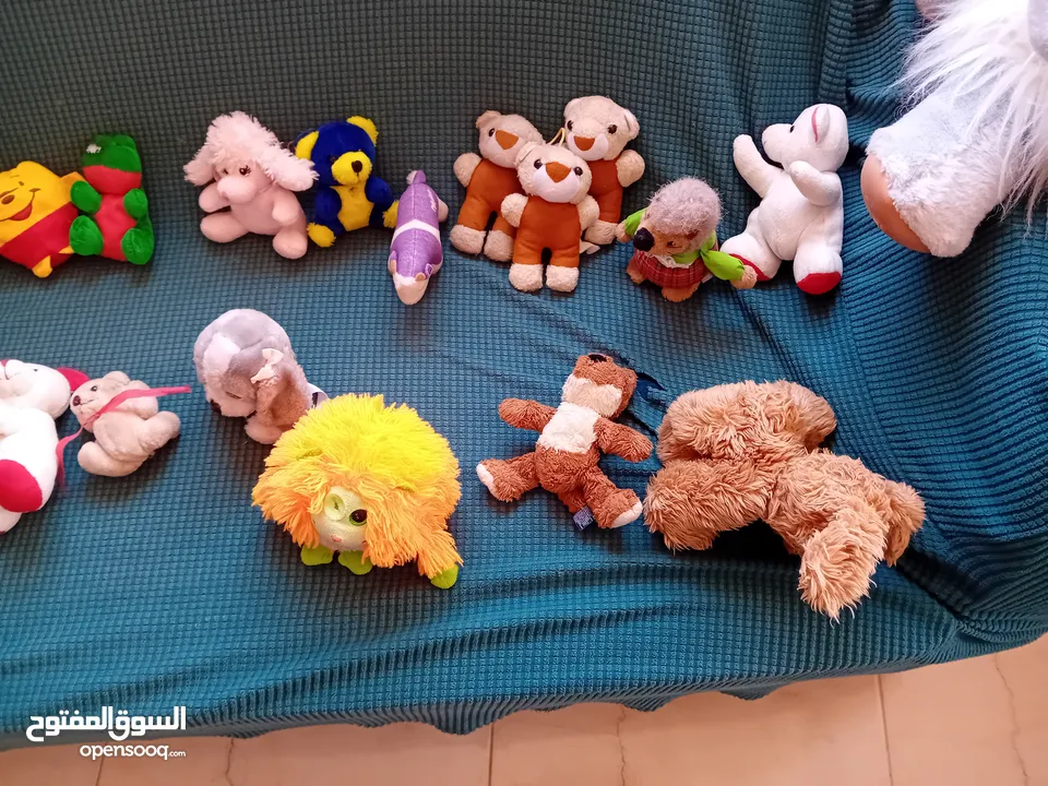 العاب اطفال بحاله جيده جدا البيع  مستعمل تقريبا 65 لعبه