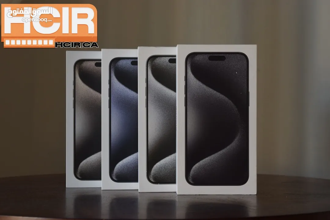 ايفون 15 برو ماكس 256 جيجا جديد كفالة الشرق الاوسط جميع الالوان // iPhone 15 Pro MaX