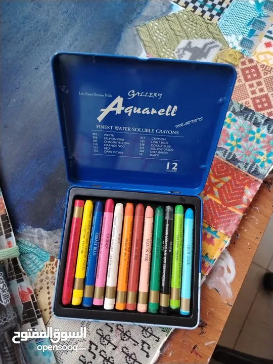 Assorted colors suitable for children above 6 years. all colours are used except the black markers