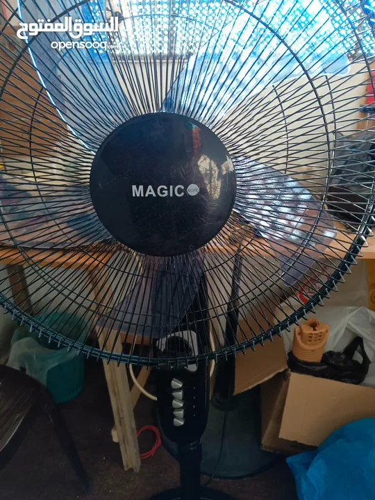 مروحة  ماجيك  MAGIC  نظيف واصلية مستعملة  للبيع