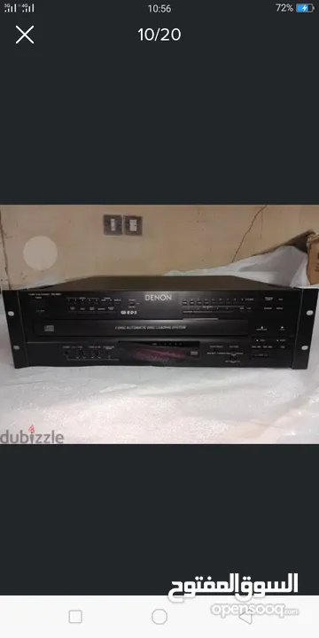 5. DVD changer.  مشغل 5 دي في دي ماركة دينون ياباني اصلي جديد بالكرتونة