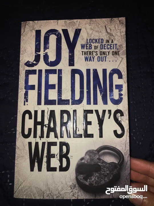 كتاب joy fielding   Charley’s web  (Locked in a web of deceit and there’s only !(ONE  way out