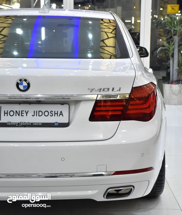 BMW 740Li ( 2014 Model ) in White Color GCC Specs