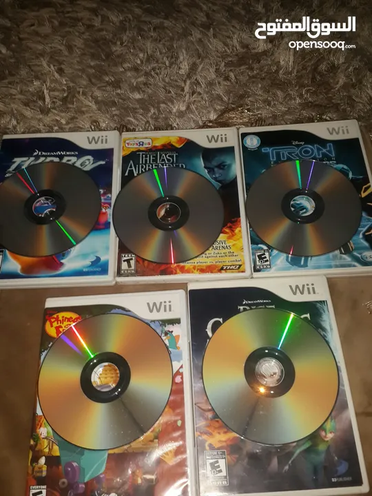 Wii games سيديات wii