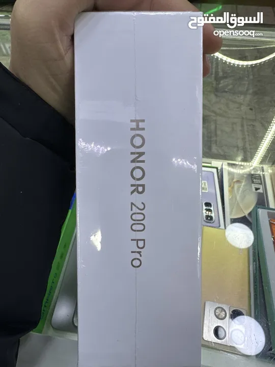 Honor 200 pro جديد كفالة الوكيل الحصري في الأردن بسعر مميز
