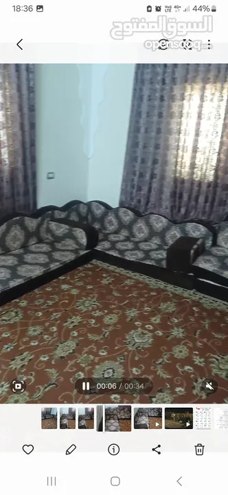 غرفة جلوس اسفنج  أرضي