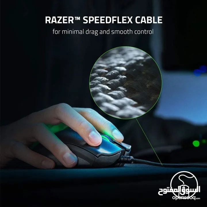 ماوس جيمنج جديد ريزر أصلي مكفول Razer DeathAdder V2 Gaming Mouse