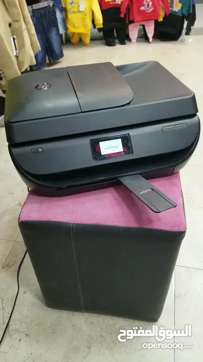 طابعة مع سكانر hp ملونة wifi استعمال بسيط فقط 170 شيقل