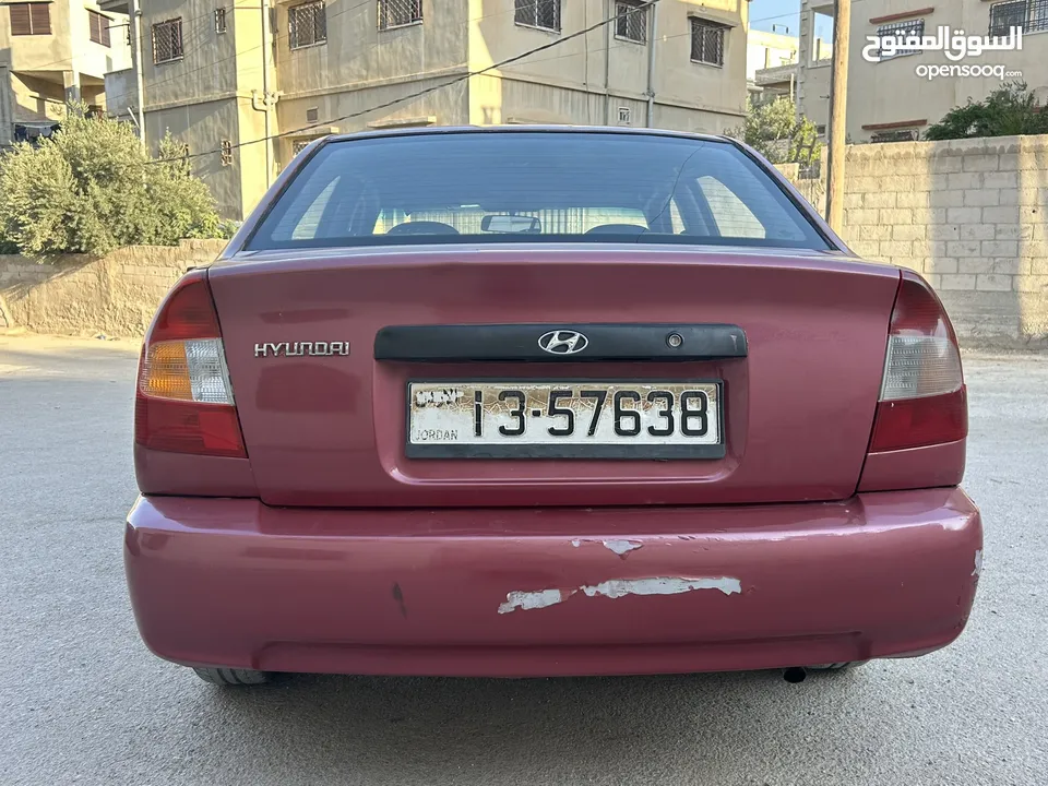 هونداي اكسنت قصة الفيرنا موديل 2000 جير اتوماتيك