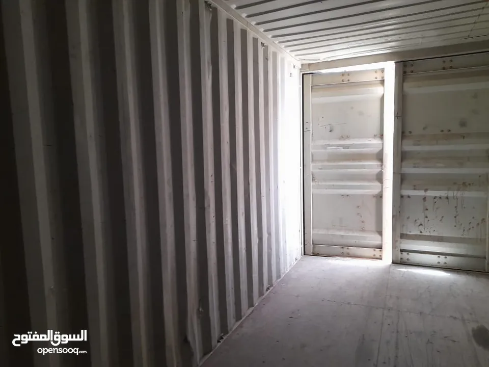 حاويات فارغه مستعمله ( كونتينر )  للبيع  في عمان