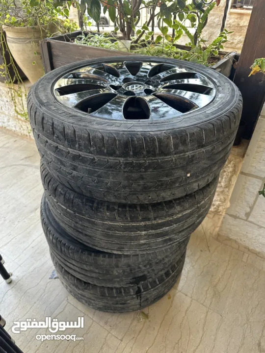 جنط مع الكوشوك