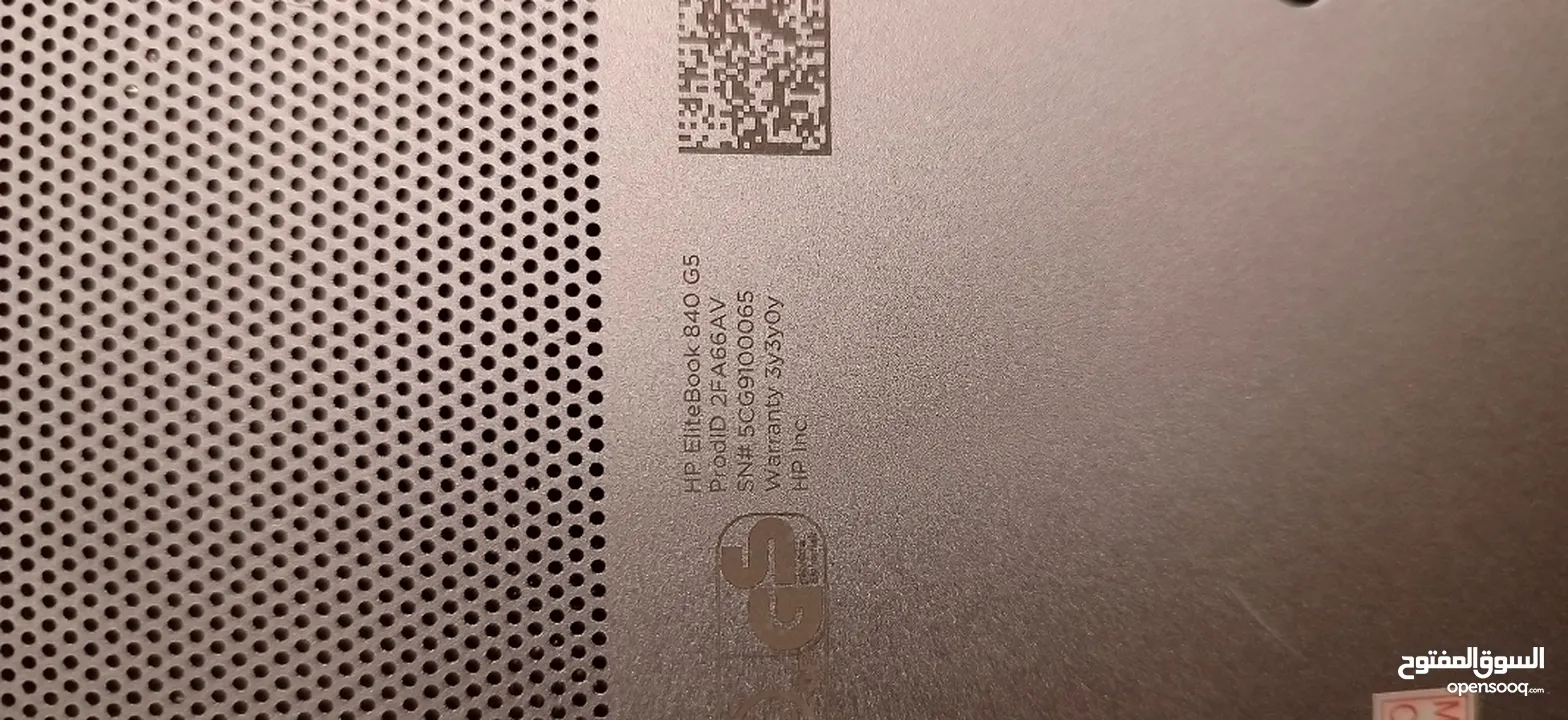 HP_Elite book 840 G5 core i5  الجيل الثامن