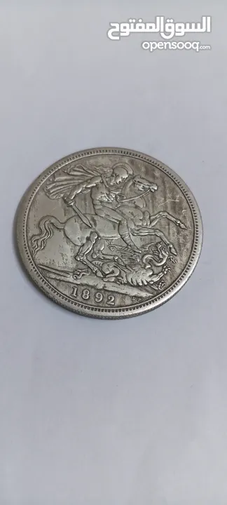 عملة بريطانيا الملكة فكتوريا 1892