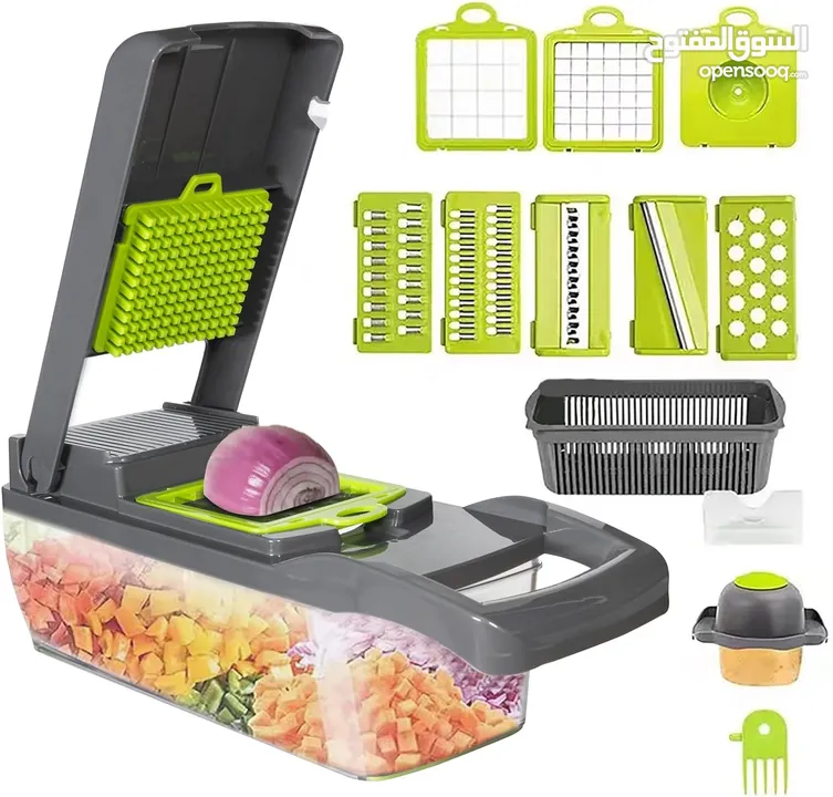 • وفري فلوسك ووقتك ومجهودك واشتري عرض قطعتين قطاعة Veggie Slicer  اللي وفرناها النهاردة لفترة محدودة